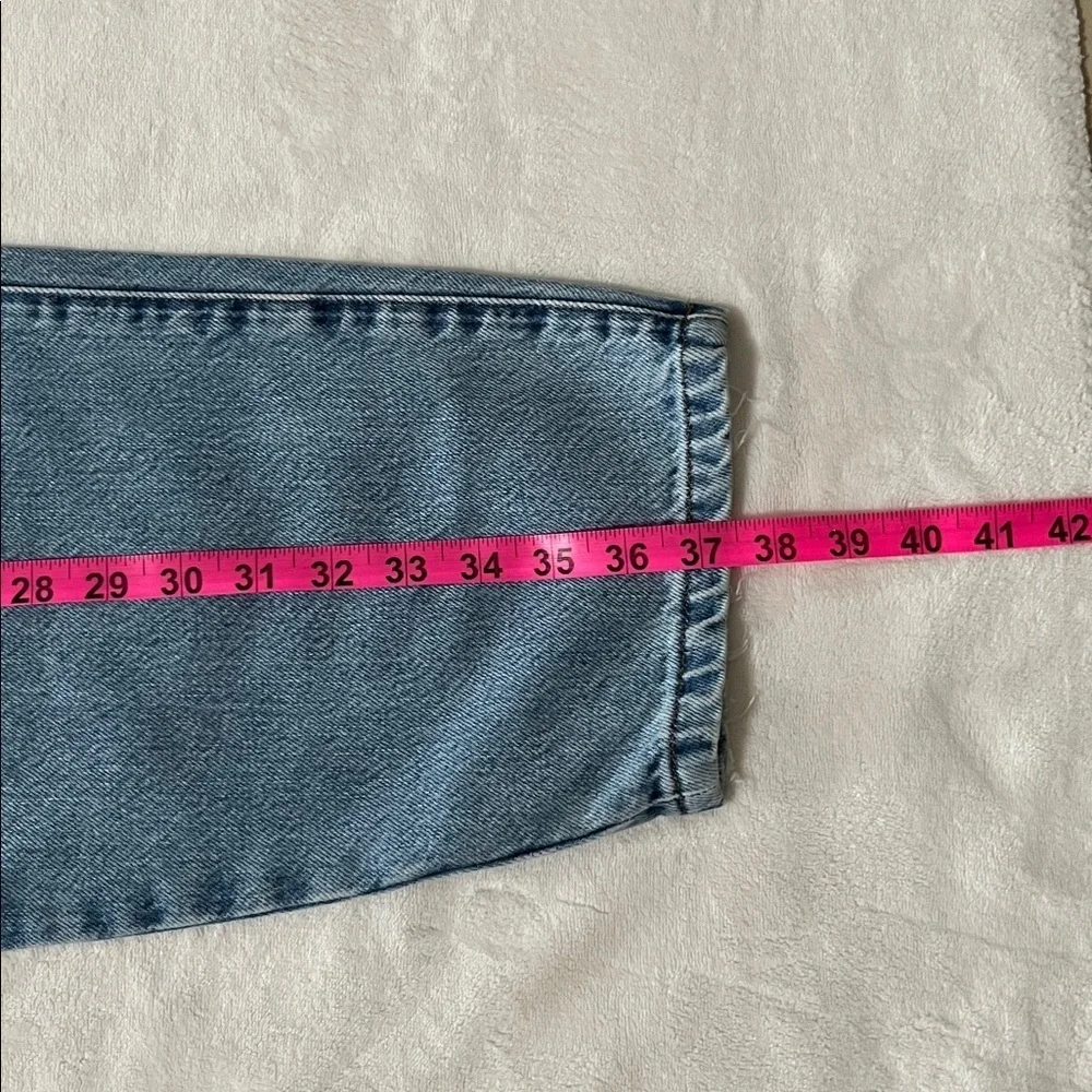 Frame Barrel High Rise Nappa Rips Distressed Cropped Jeans - Picture 7 of 15